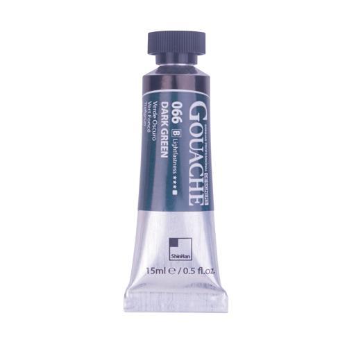 ShinHan Professional Designer Gouache Paint 15ml Dark Green 066