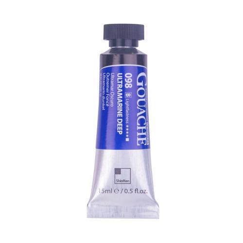 ShinHan Professional Designer Gouache Paint 15ml Ultramarine Deep 098
