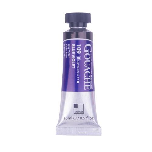 ShinHan Professional Designer Gouache Paint 15ml Blue Violet 109