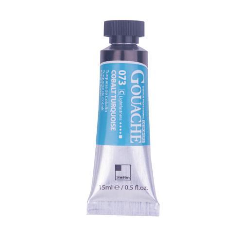 ShinHan Professional Designer Gouache Paint 15ml Cobalt Turquoise 073