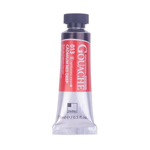 ShinHan Professional Designer Gouache Paint 15ml Cadmium Red Deep 013