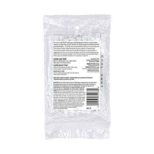 Surebonder Cool Shot Super Low Temp Mini Glue Sticks 4" 15 Pack