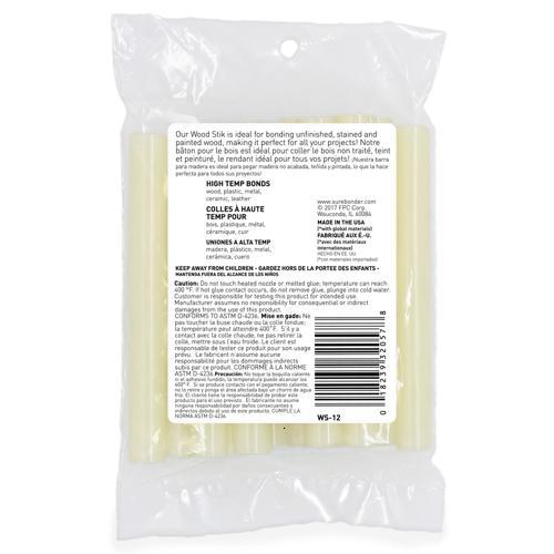 Surebonder Wood Full Size Glue Stiks 4" 12 Pack