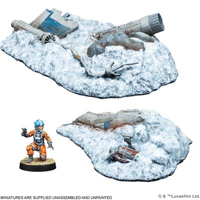 Star Wars - Legion - Crashed X - Wing Battlefield Expansion