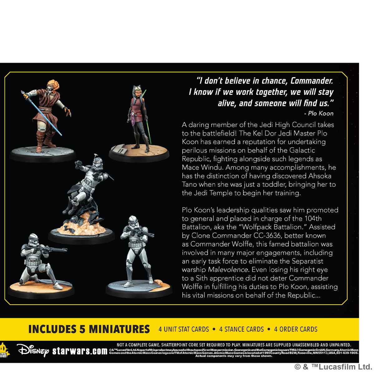 Star Wars: Shatterpoint  - Lead by Example Squad Pack