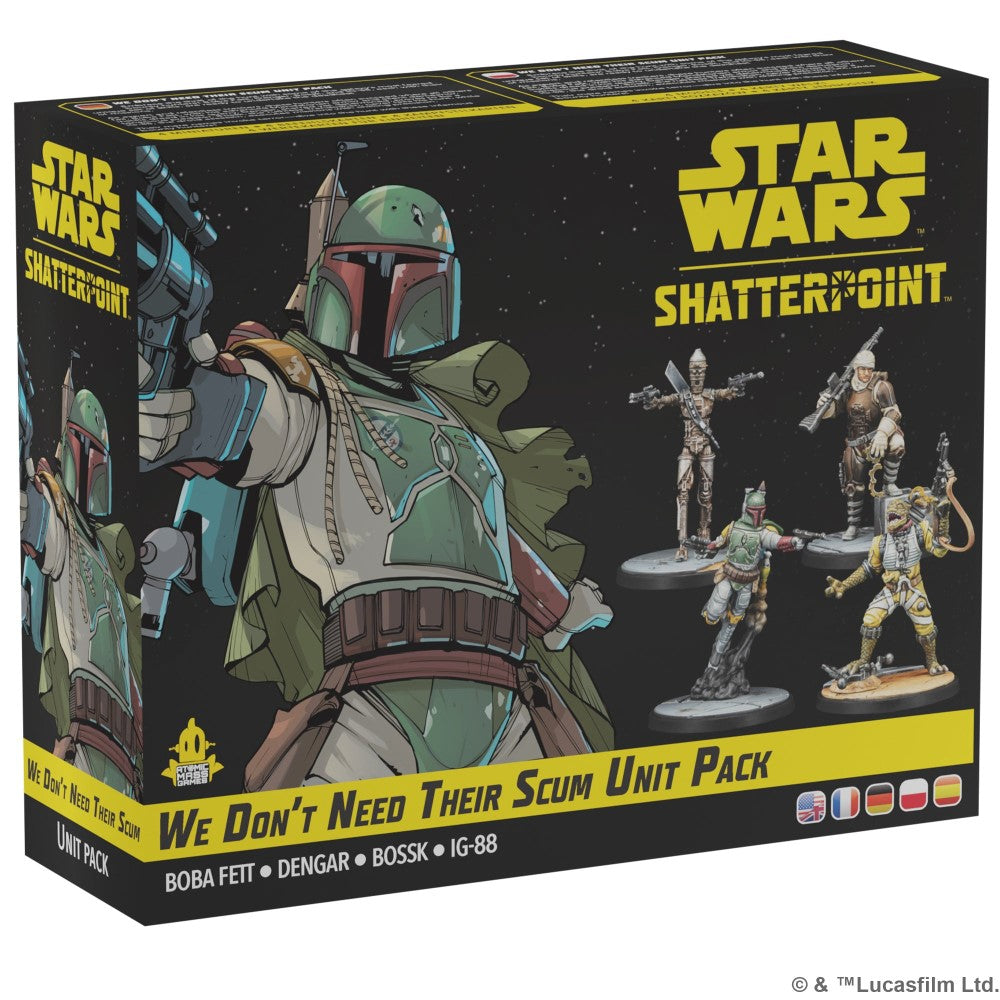 Star Wars: Shatterpoint  - We Don't Need Their Scum Squad Pack