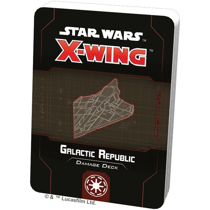 Star Wars: X-Wing - Second Edition: Galactic Republic Damage Deck