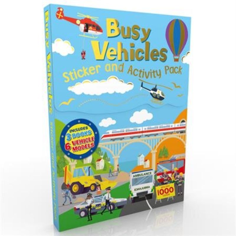 Sticker & Activity Pack - Vehicles