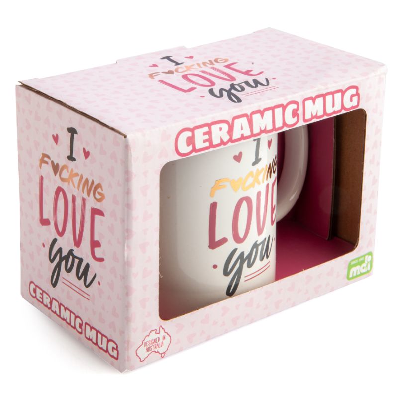 Coffee Mug - I F*cking Love You (9.5cm)