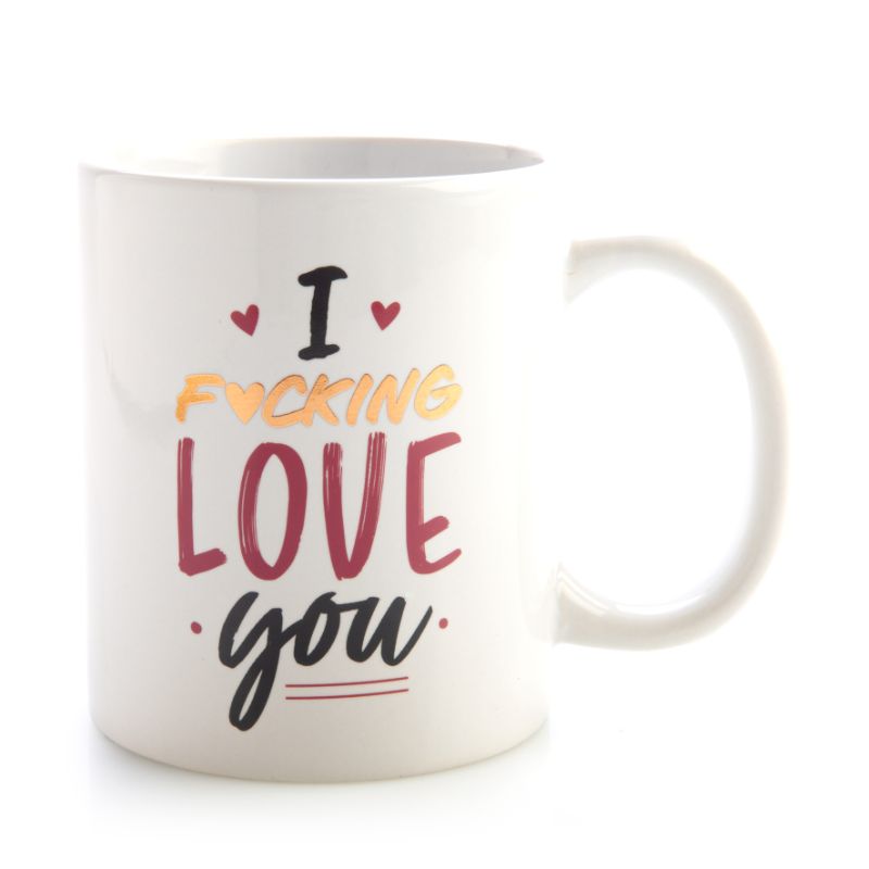 Coffee Mug - I F*cking Love You (9.5cm)