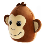 Plush Smoosho's Pals Monkey, 22cm, soft velour fabric, perfect for cuddles and imaginative play for kids and adults.