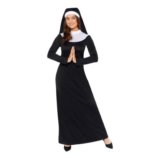 Costume Nun Womens Size 8-10