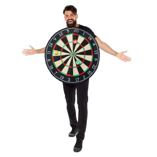 Costume Dartboard Tabard Standard Size