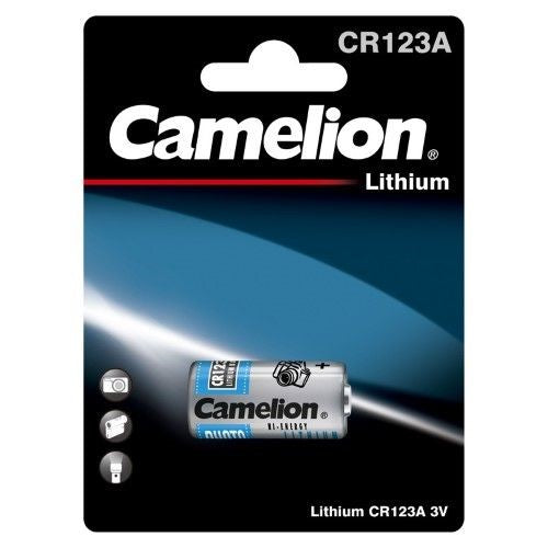 CAMELION CR123A/CR17345 LITH 1PK [OM10]