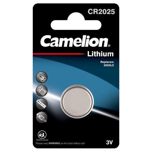CAMELION CR2025 3V LITHIUM 1PK [OM10]