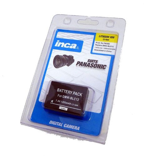 INCA PANASONIC DMW-BLC12 COMPATIBLE BATTERIES