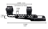 KONUS UNIVERSAL CANTILEVER MOUNT 25.4 AND 30MM ADJUSTABLE