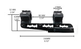 KONUS UNIVERSAL CANTILEVER MOUNT 25.4 AND 30MM ADJUSTABLE