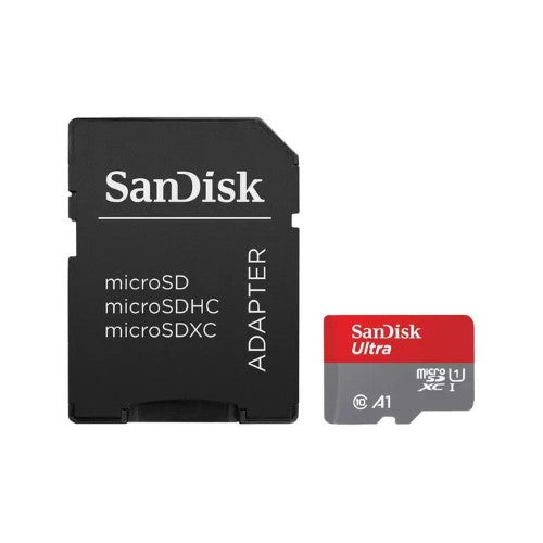 SANDISK ULTRA MICRO SDXC 128GB 140MB/S UHS-I C10 SD ADAPTER