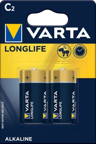 VARTA ALKALINE ALKALINE LONGLIFE C 2 PACK [BOX 10]