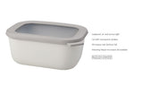 Cirqula Rectangle 1500ml Nordic White - Mepal