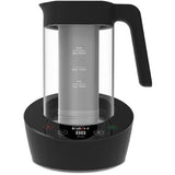 Fast Cold Brew - Instant Pot, a sleek appliance brews cold coffee or iced tea in under 20 minutes with a 4-cup glass pitcher.