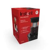 Fast Cold Brew - Instant Pot: Quick cold brew maker with 4-cup glass pitcher, customizable strength, and dishwasher-safe components.