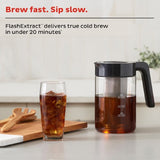 Fast Cold Brew Instant Pot with 4-cup pitcher and soft-touch controls for quick, easy cold brew coffee in under 20 minutes.