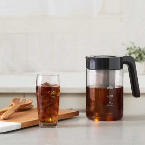 Fast Cold Brew - Instant Pot: Create cold brew or iced tea in 20 minutes with a 4-cup glass pitcher and easy controls.