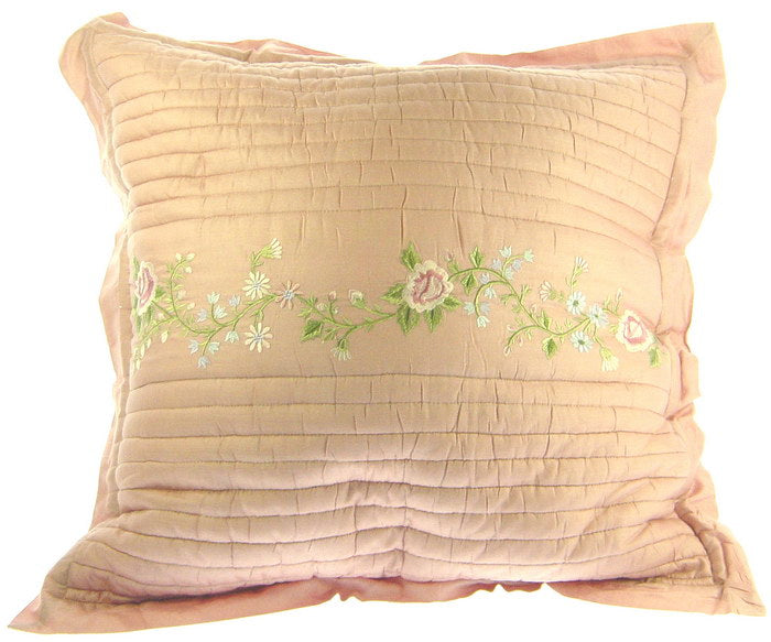 Elegant 60x60cm pink cushion, perfect for enhancing comfort and style in any living space.