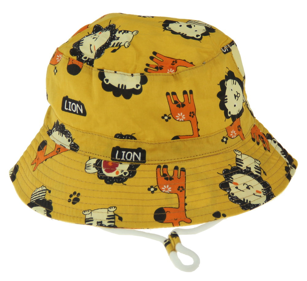 Childrens Hat - Lion Kids Bucket Hat 50cm - 50CM - Set of 2