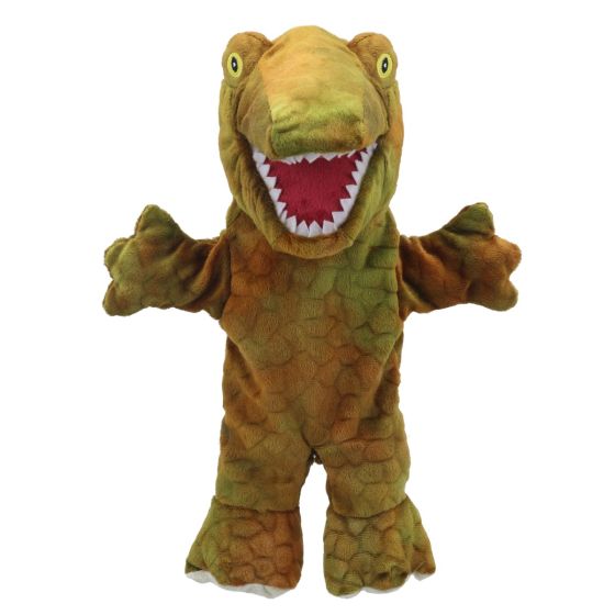 Eco Walking Puppet - T-Rex (Brown) - Puppet Co.