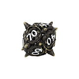 LPG Dice Xeno Hollow Dice Set Tarnished Gold