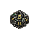 LPG Dice Hoard Guardian Dice Set Steel/Green
