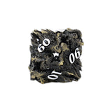 LPG Dice Dragon Rage Dice Set Tarnished Gold