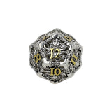 LPG Dice Strange Aeon Dice Set Chrome/Gold