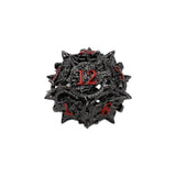 LPG Dice Dragon Rage Dice Set Black/Red