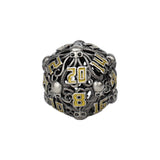 LPG Dice Tentacular Dice Set Chrome/Gold