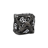 LPG Dice Dragon Hollow Dice Set Metal/Black