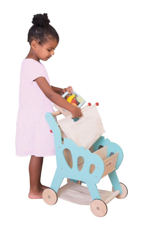 Shopping Trolley (w/ detachable fabric bag) - Le Toy Van