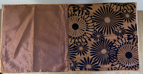 Floral Brown cushion covers set of 6, featuring elegant patterns and durable fabric for stylish home decor.