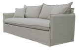 Sofa - Chantilly Slip Cover 3 Seat Salt & Pepper (201cm)