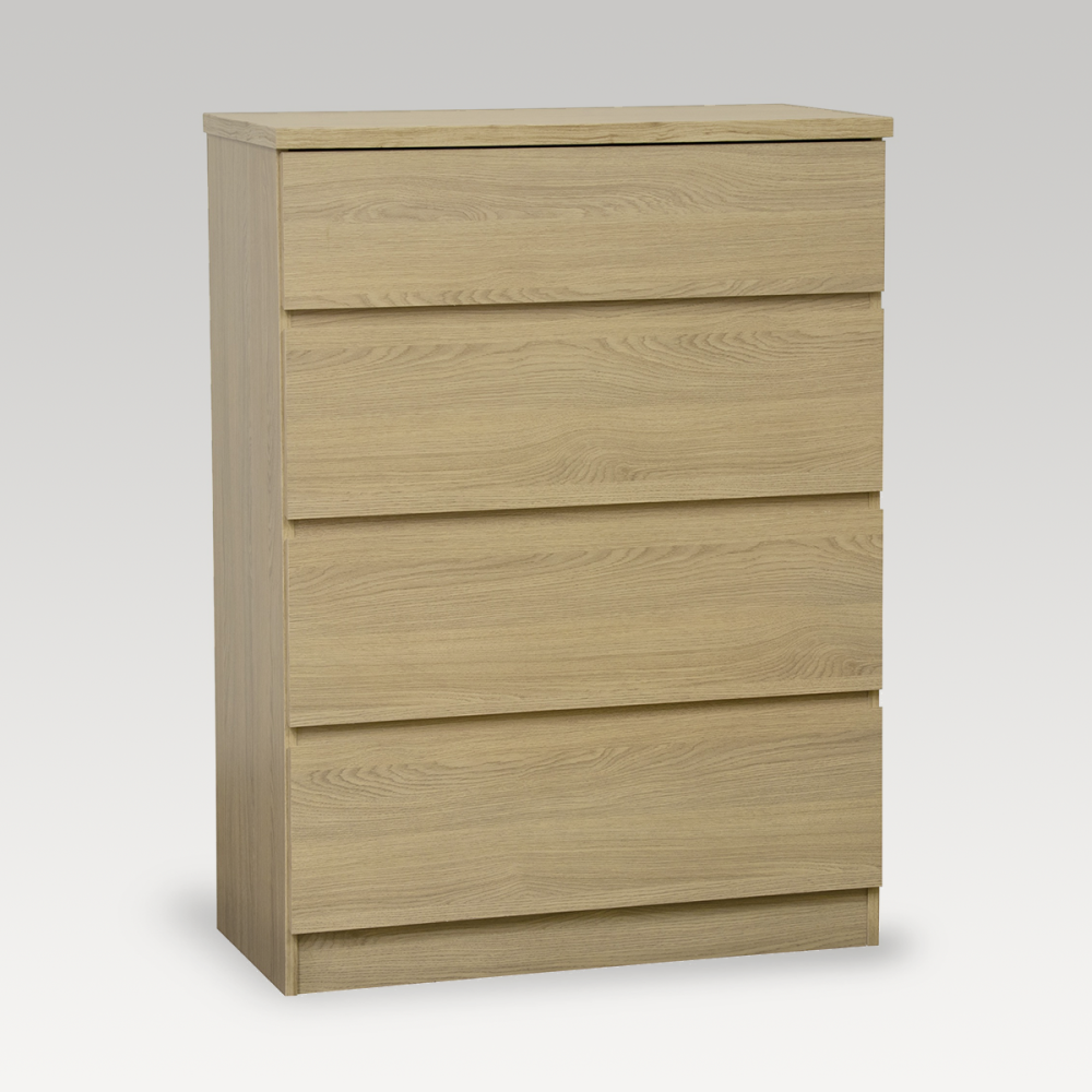 Astra Tallboy 4 Drawer - Medium Oak