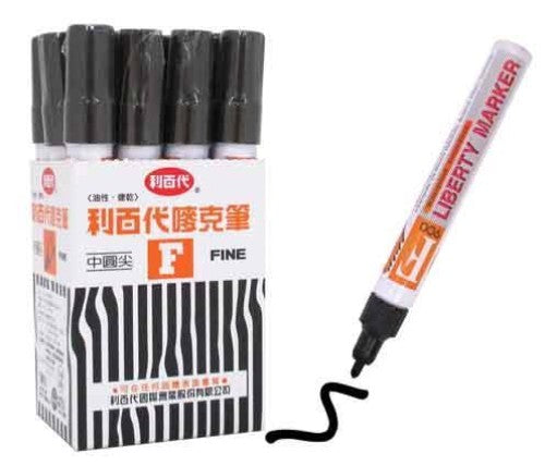 Marker - Liberty Fine Tip (Black) x 6 Units