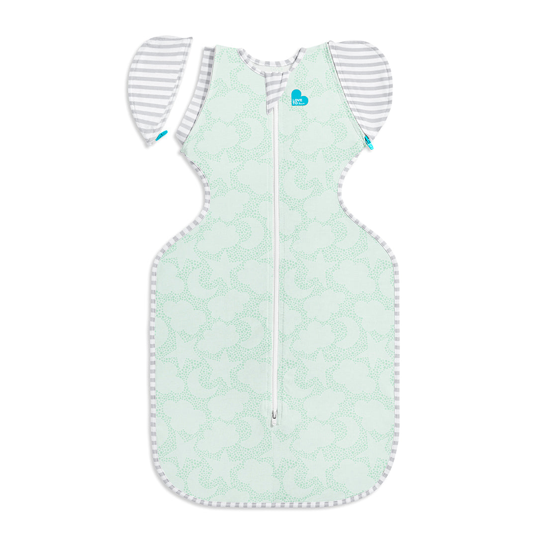 Swaddle Up™ Transition Bag Organic 1.0 TOG - Mint Celestial - Medium
