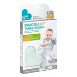 Swaddle Up™ Transition Bag Organic 1.0 TOG - Mint Celestial - Medium