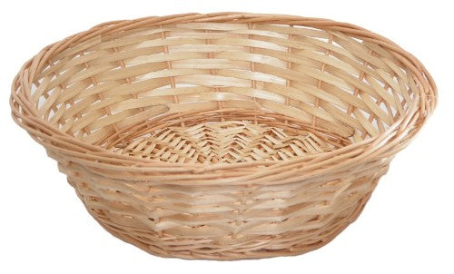Basket Tray - Oval Split Willow (Natural) (BAS108)