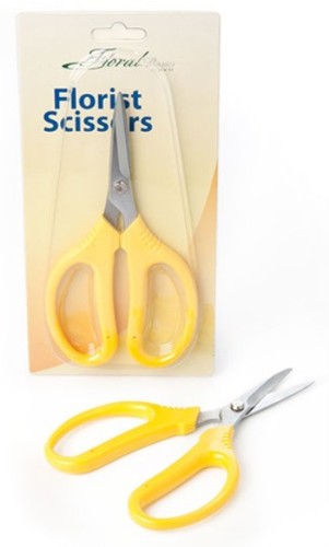 Scissors - Florist and Craft (Yellow Handle)