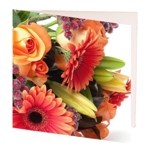 Set of 10 celebration gift cards, each 7cm x 7cm, perfect for special occasions.