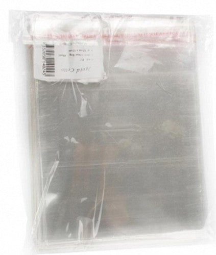 Bag - Cellophane  Self Seal - Pack of 100 (Clear)
